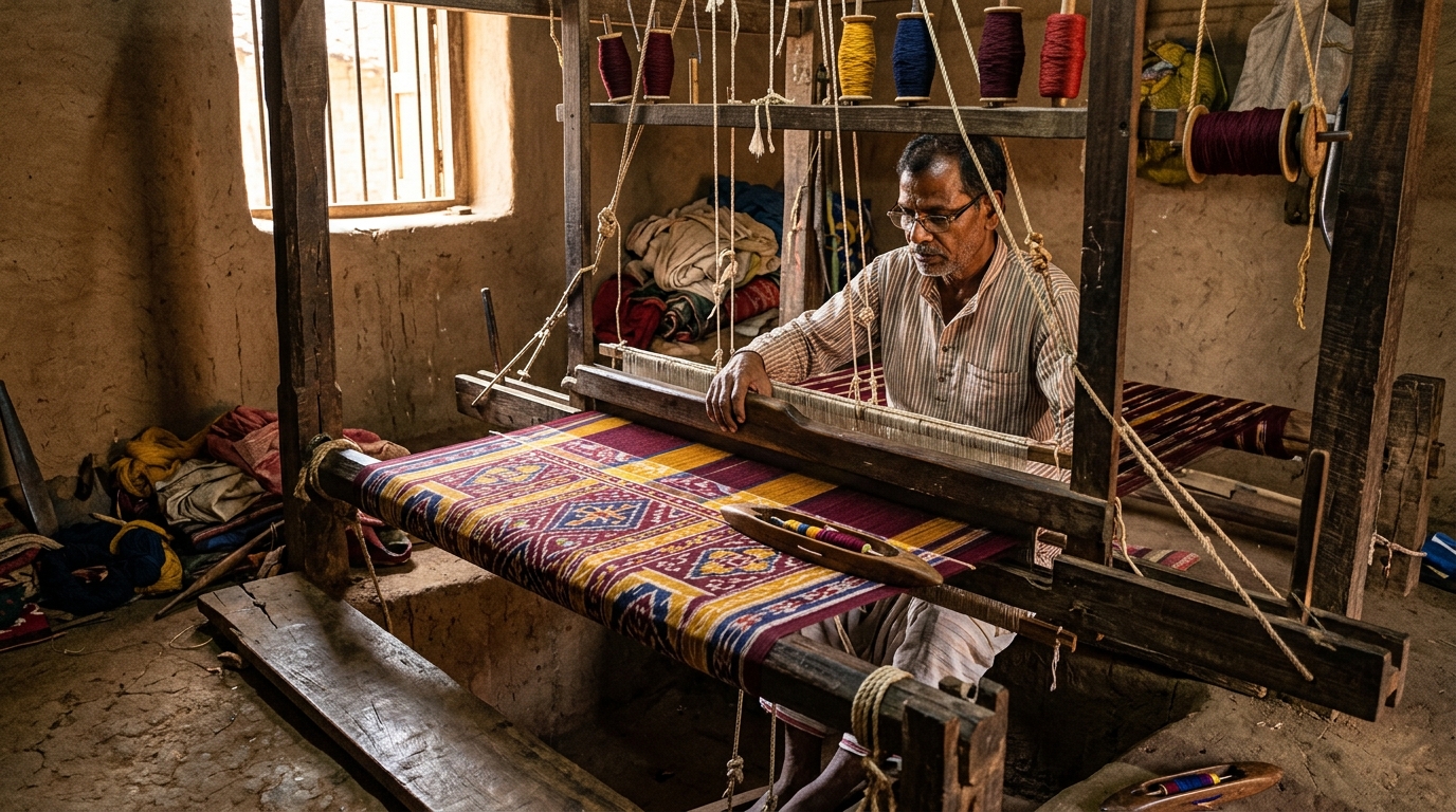 YarnAbhusan Handloom Weaving